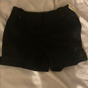 Black White House black market shorts size 0 fancy